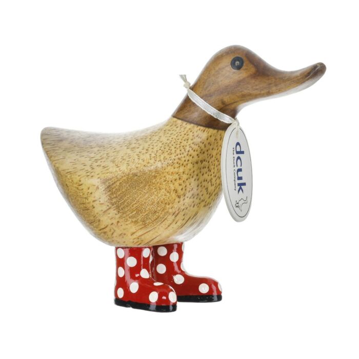 DCUK Spotty Boots Ducky - Red